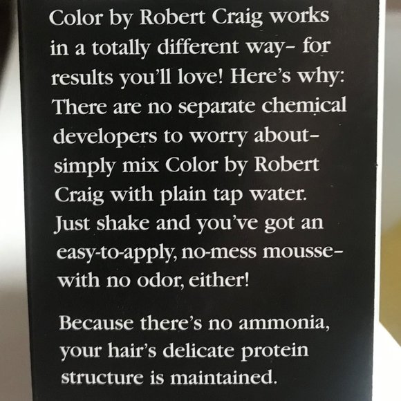 Robert Craig Hair color - #15 Golden Beige Blonde new unopened - Picture 10 of 11